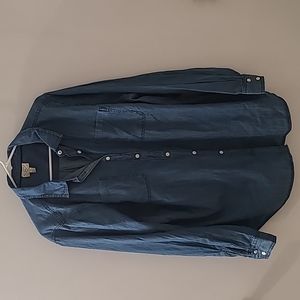 Denim button up shirt
